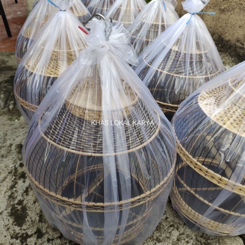 SANGKAR BURUNG PERKUTUT MODEL DERUK SINTETIS BERKUALITAS TINGGI - CIANJUR