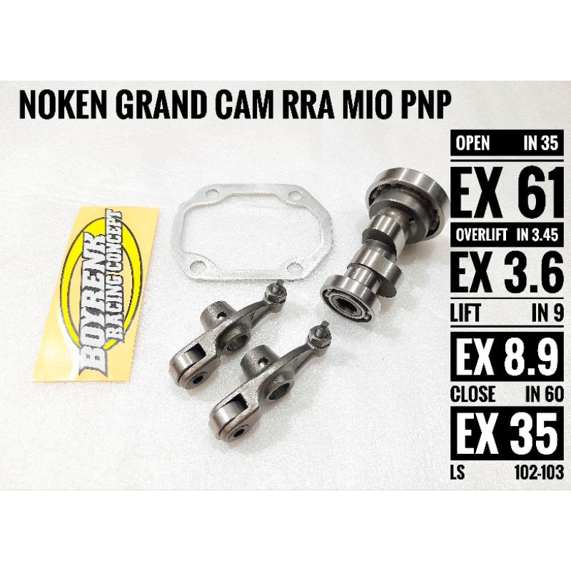 NOKEN AS RACING GRAND/LEGENDA ROLLER RRA MIO PNP - BOYRENK SURABAYA
