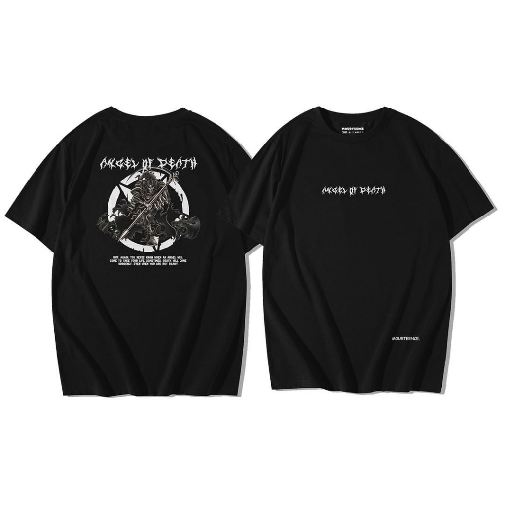 Kaos Distro ANGEL OF DEATH Pria Dan Wanita Terbaru