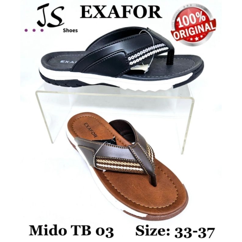 EXAFOR MIDO 03 - SANDAL JEPIT CASUAL ANAK COWOK MERK EXAFOR ORIGINAL