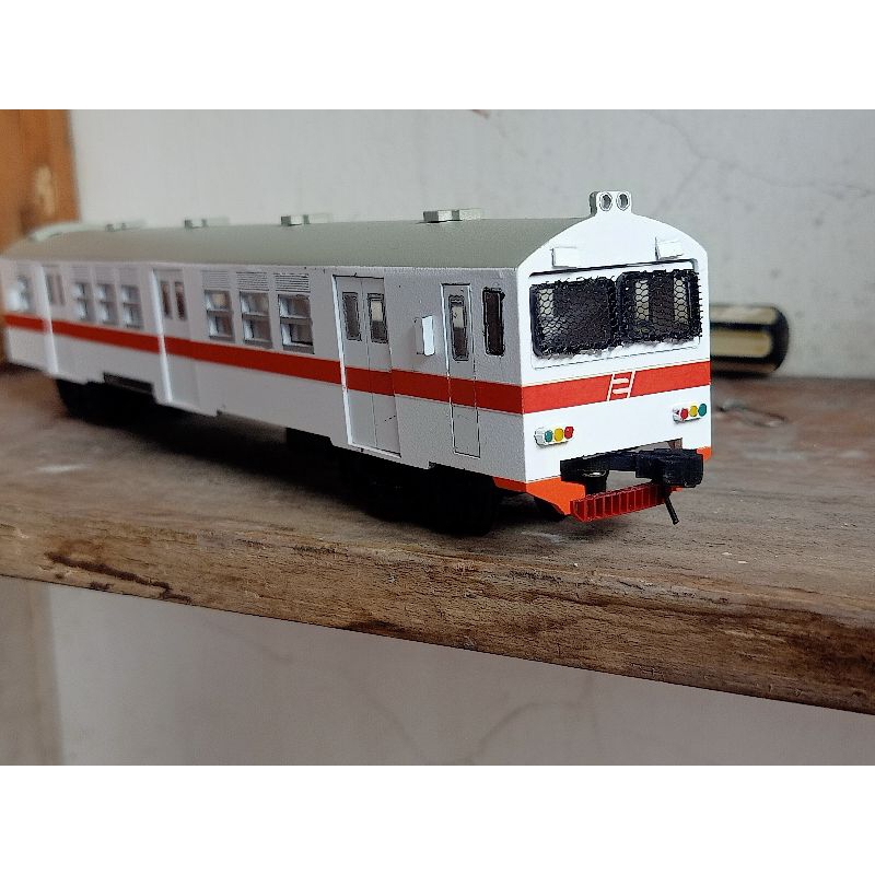 miniatur KRL rheostatik skala ho 1/87 railking, minimal lokomotif, miniatur gerbong, railking, minia