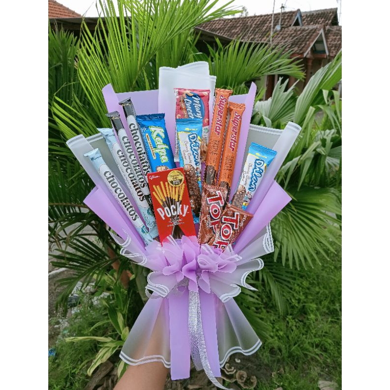 

Buket Snack/set kado ulang tahun