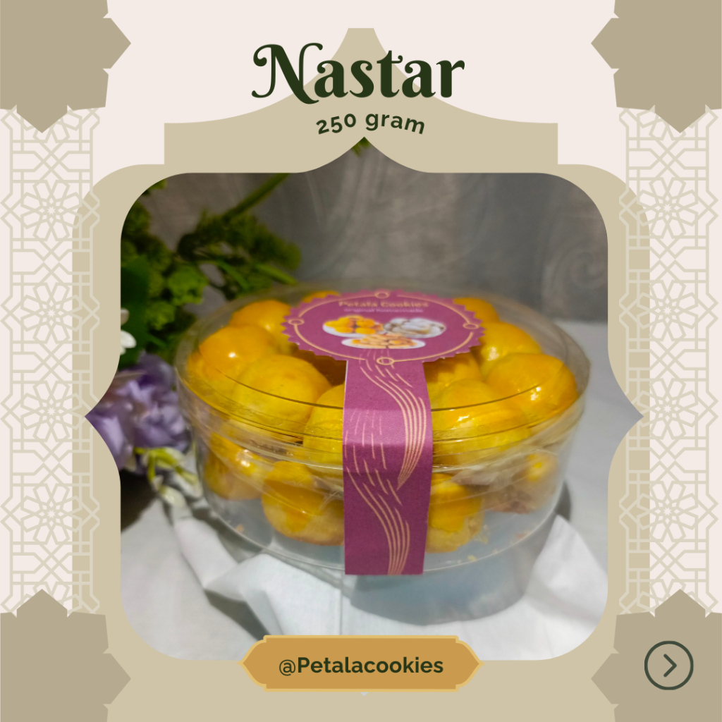 

{PETALA COOKIES} KUE - KERING - NASTAR NANAS WISMAN/ COOKIES / BERAT 250 - 550 gram / TOPLES 250 ml - 800 ml / KUE - NASTAR NANAS 500 gram / NASTAR ISI NANAS/ KUE-NASTAR HOMEMADE / KUE LEBARAN / NASTAR IDULFITRI