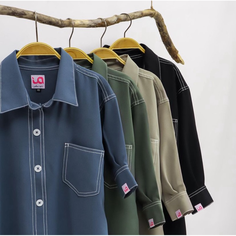 favoritebelongings | KEMEJABAYA JAYA SACHET ANAK BY ILSA.CO (Only Midnight Blue S M L)