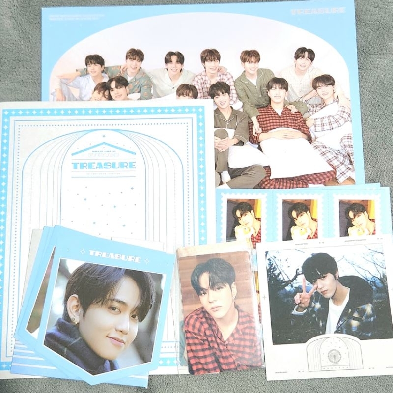 [SHARING] TREASURE's - Welcoming Collection 2022 Winter Camp in EVERLAND Weverse Photocard / Photobo
