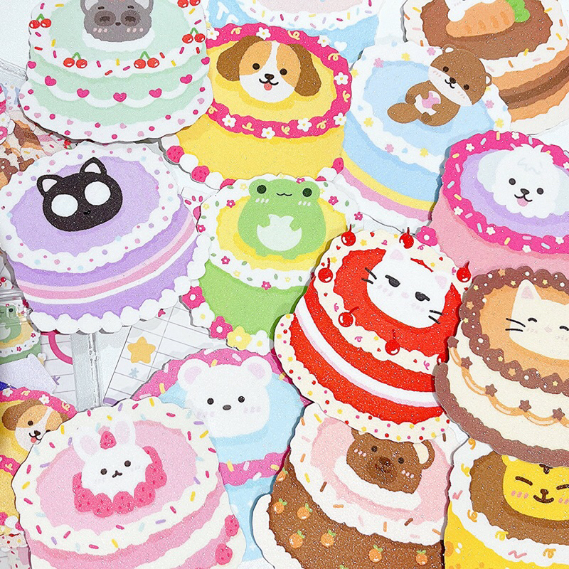 

Cake Shop Big Glitter Stickers