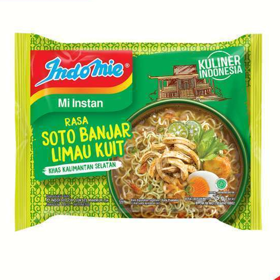 

indomie kuah soto banjar limau kuit - indomie kuah soto banjar