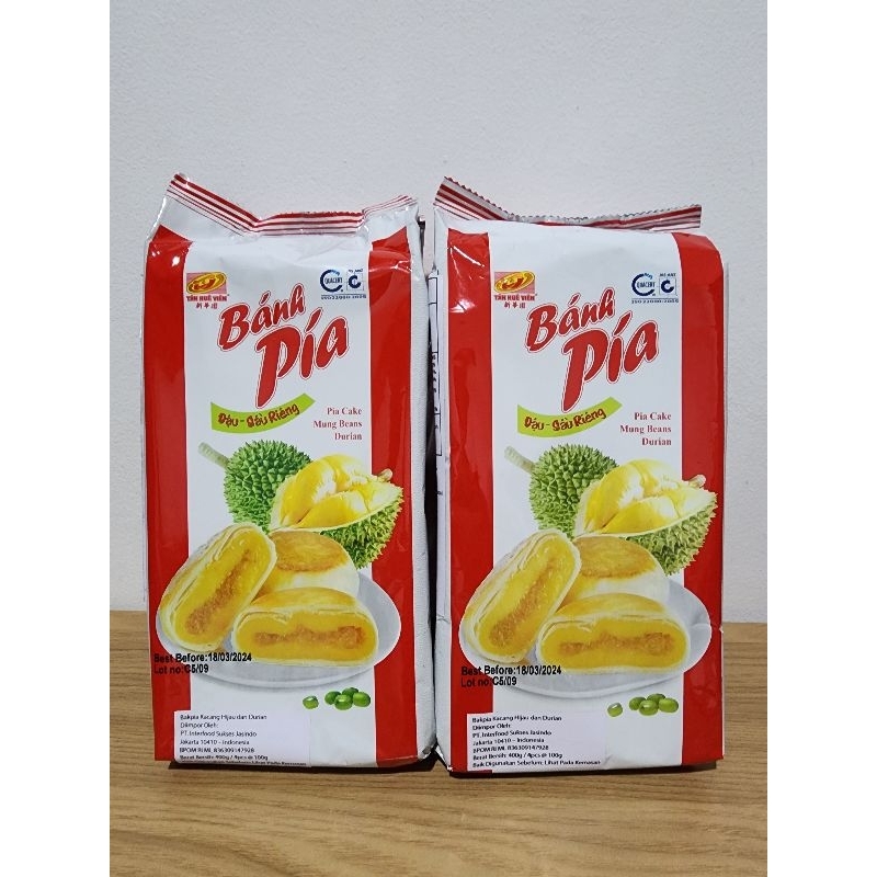 

Tan Hue Vien Pia Durian 400gr / 480gr | Original Vietnam