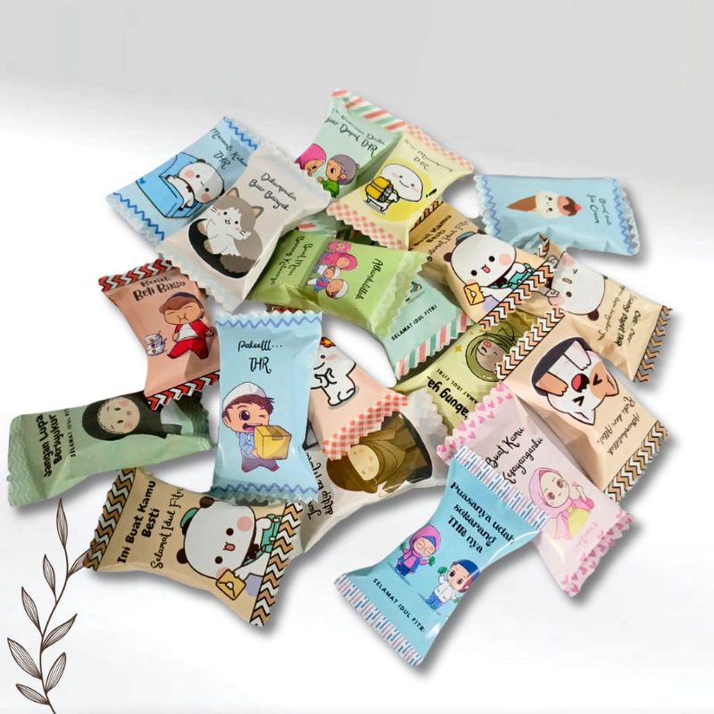 

[READY STOCK] AMPLOP LEBARAN BENTUK PERMEN