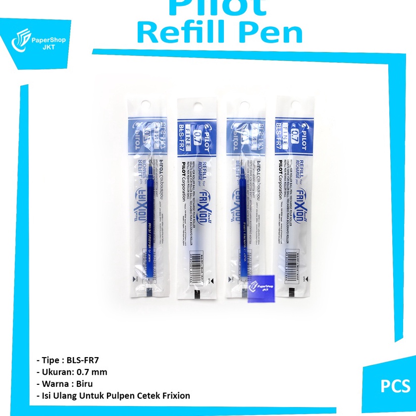 

Hemat PILOT Frixion Refill Isi Pulpen 75 Pcs