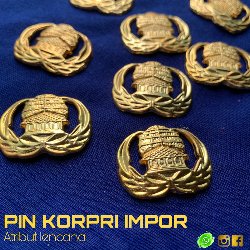 PIN KORPRI LENCANA KORPRI PNS ASN GRADE A TERMURAH