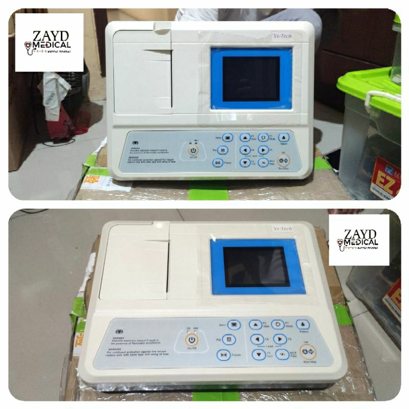 EKG 3 CHANEL/ ECG VI TECH 3 CHANNEL/ ALAT CEK KESEHATAN JANTUNG