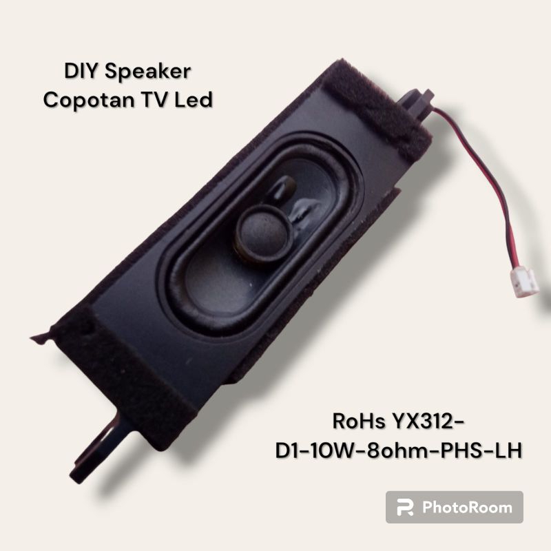 Speaker Copotan TV LED RoHS YX312 PHS 8ohm 10watt