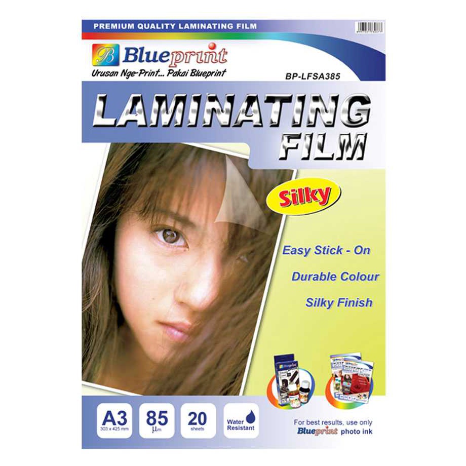 

PALING DIMINATI Blueprint BPLFSA385 Laminating Silky Film A3Blueprint BPLFSA385 Laminating Silky Film A3