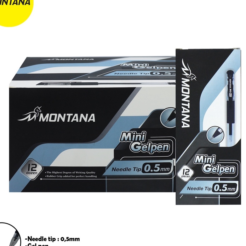 

HJ6 MONTANA Ball Pen GEL Pulpen Pena Montana 412 C