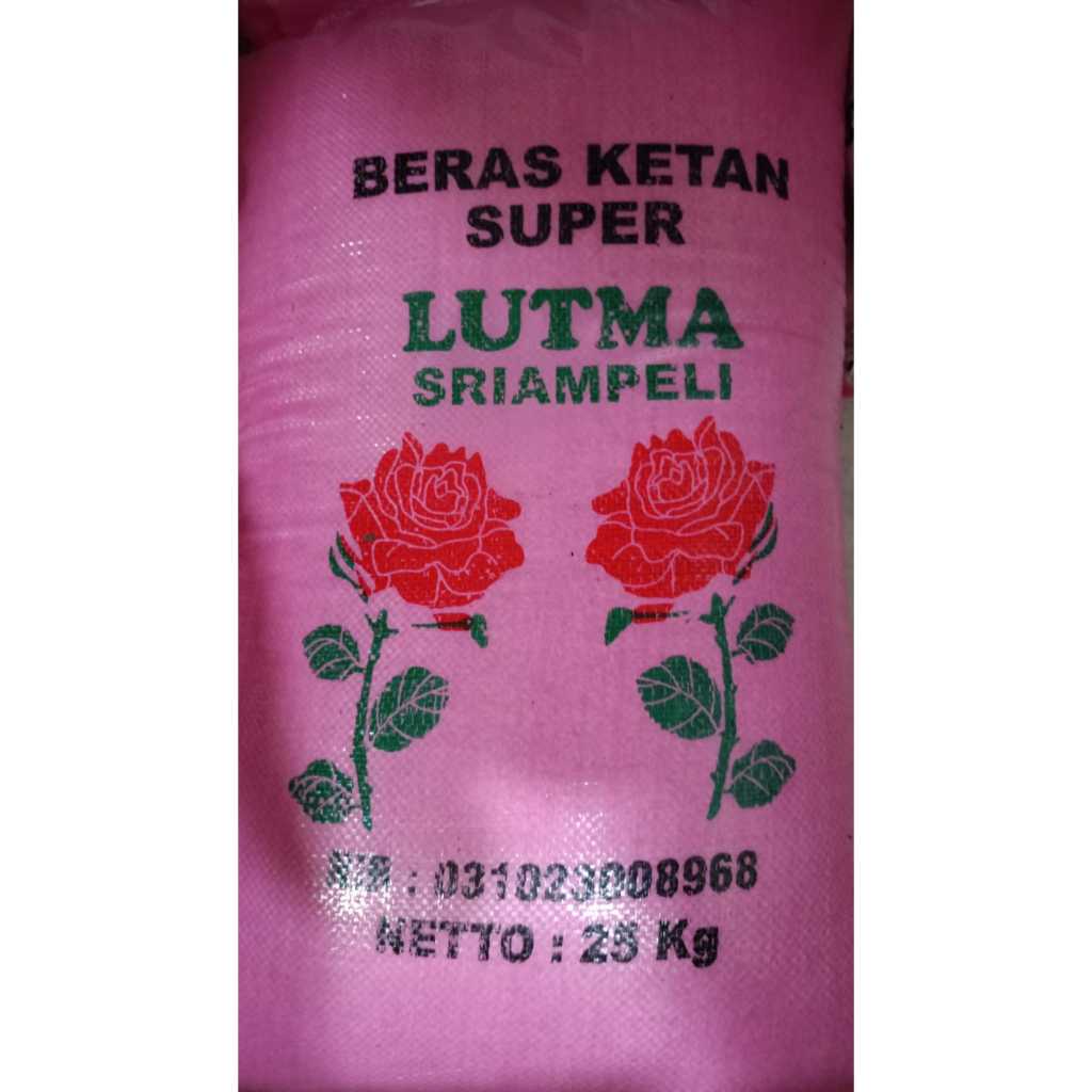 BERAS KETAN SUPER 25KG PER KARUNG