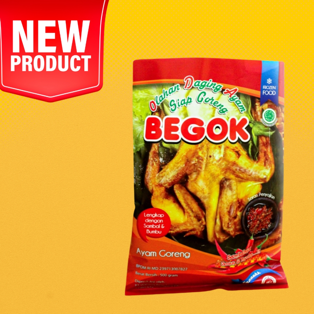 

Ayam Goreng BEGOK Premium uk. 500GR