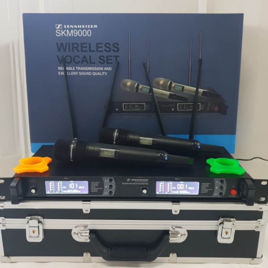 MIKROFON Mic Wireless Sennheiser Skm 9000 MKII – 4 Antena Free Koper GROSIR