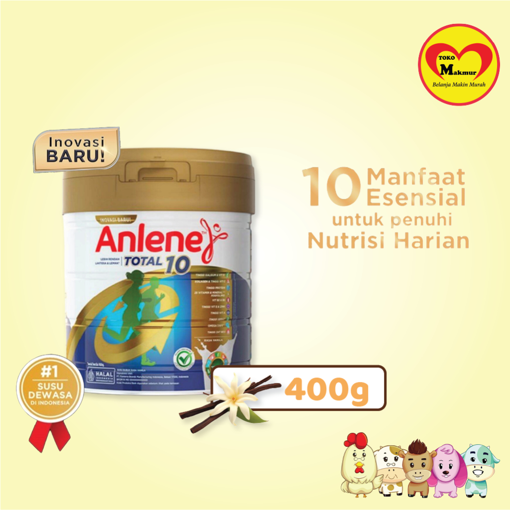 

Anlene Total 10 Vanila 400gr / Toko Makmur Online