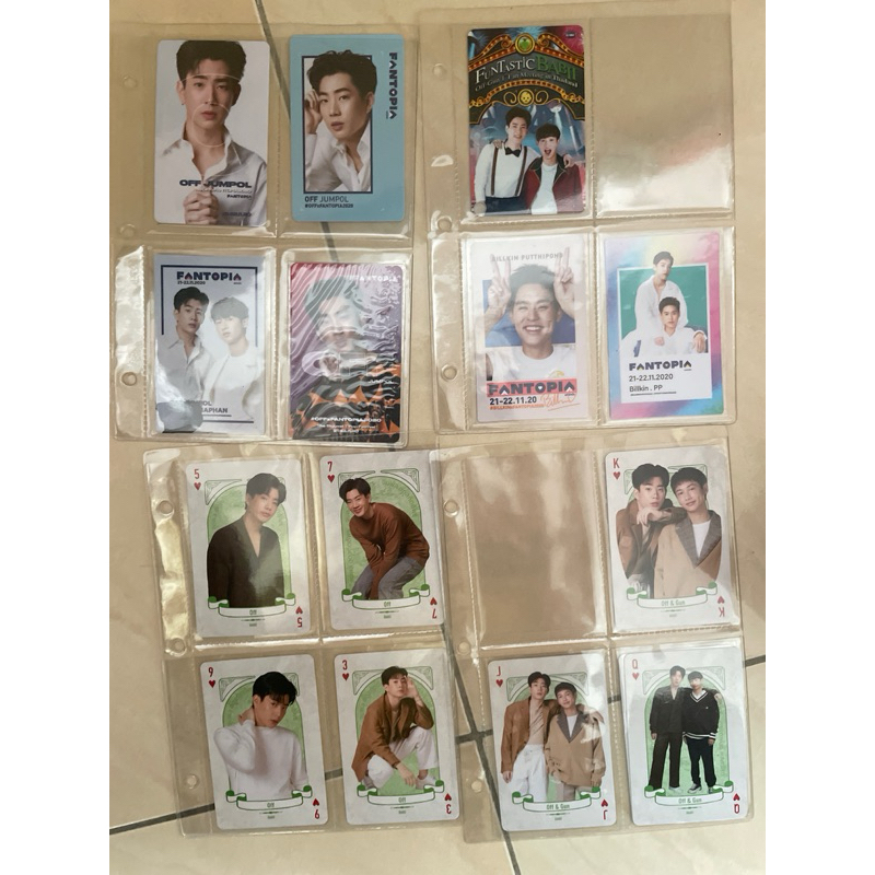 OFF JUMPOL OFFGUN BKPP TAYNEW FANTOPIA PHOTOCARDS PC