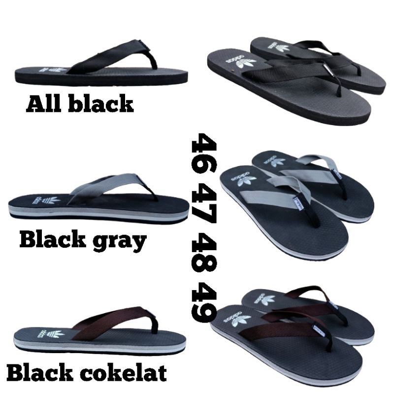 Sandal jepit pria ukuran 46 47 48 49 , sandal jepit jumbo , sandal ukuran gede , sandal karet jepit 