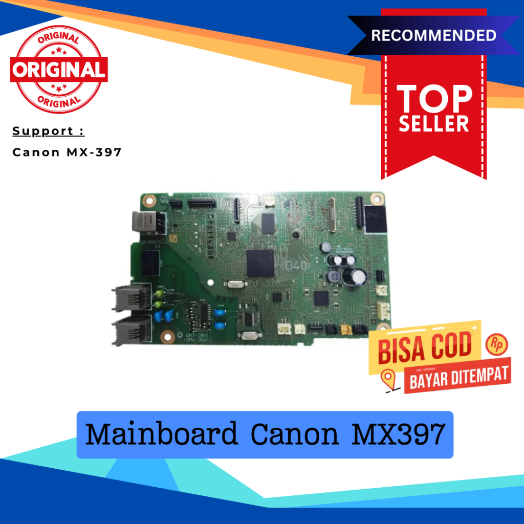 Mainboard Printer Canon MX397 MX-397 Original (Used)