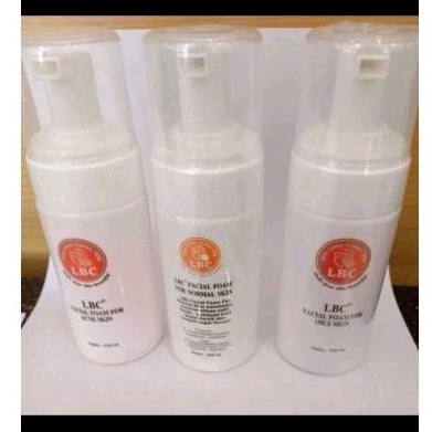 facial foam LBC ( acne,normal,oily )