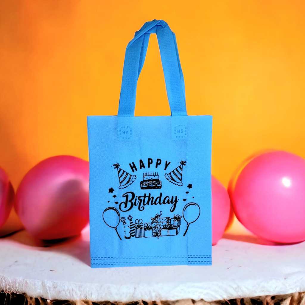 

Tas Ulang Tahun Tali 20 x 25 cm - Spunbound Gift Goodie Bag - SFO Semarang Official