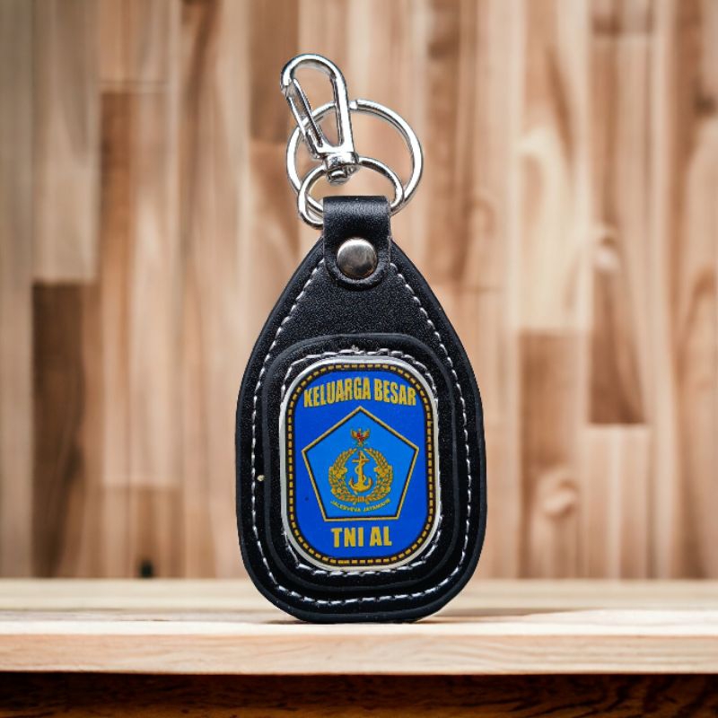 Gantungan Kunci TNI AL Gantungan kunci kulit TNI AL