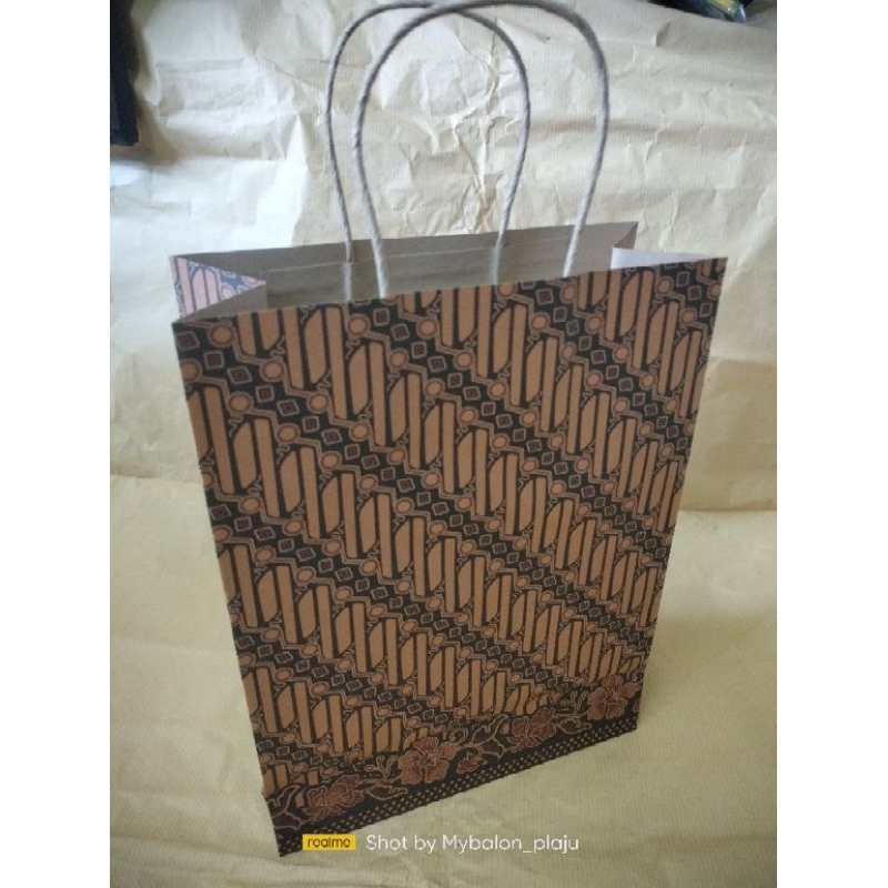 

PAPER BAG CRAFT :B (BATIK)\ KUALITAS PREMIUM / SATUAN!!
