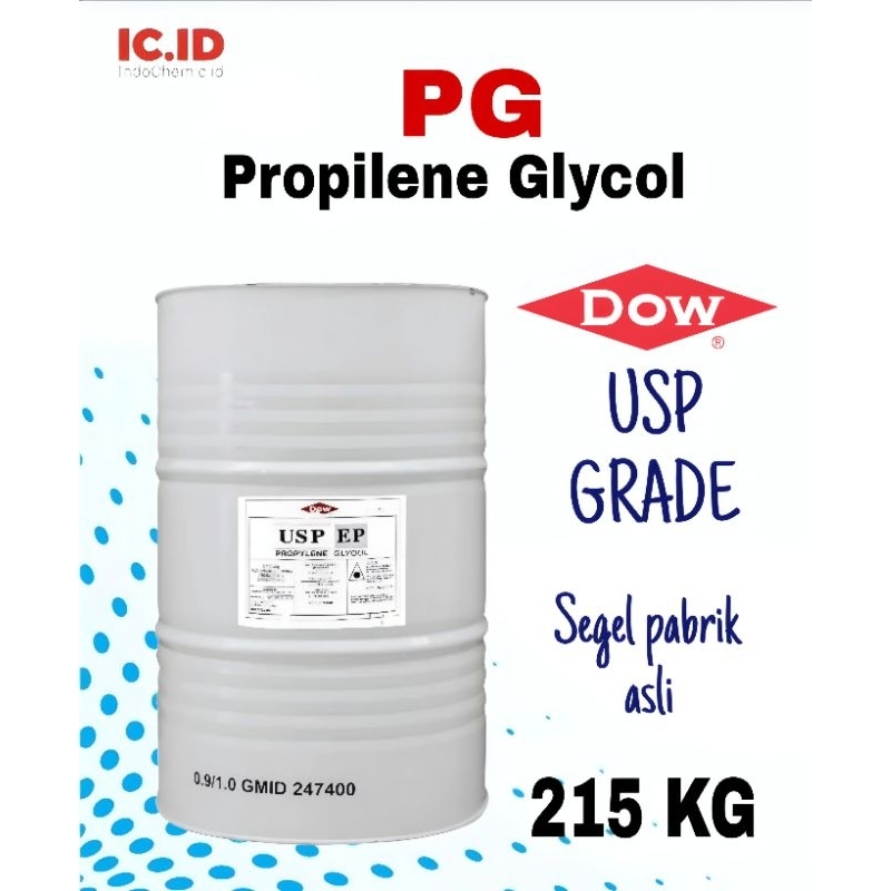 

pg dow murni segel pabrik Usp Grade