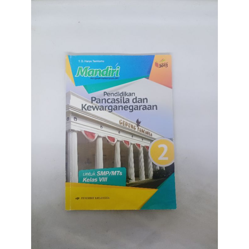 

Buku Pelajaran PKN SMP/MTS Kelas VIII