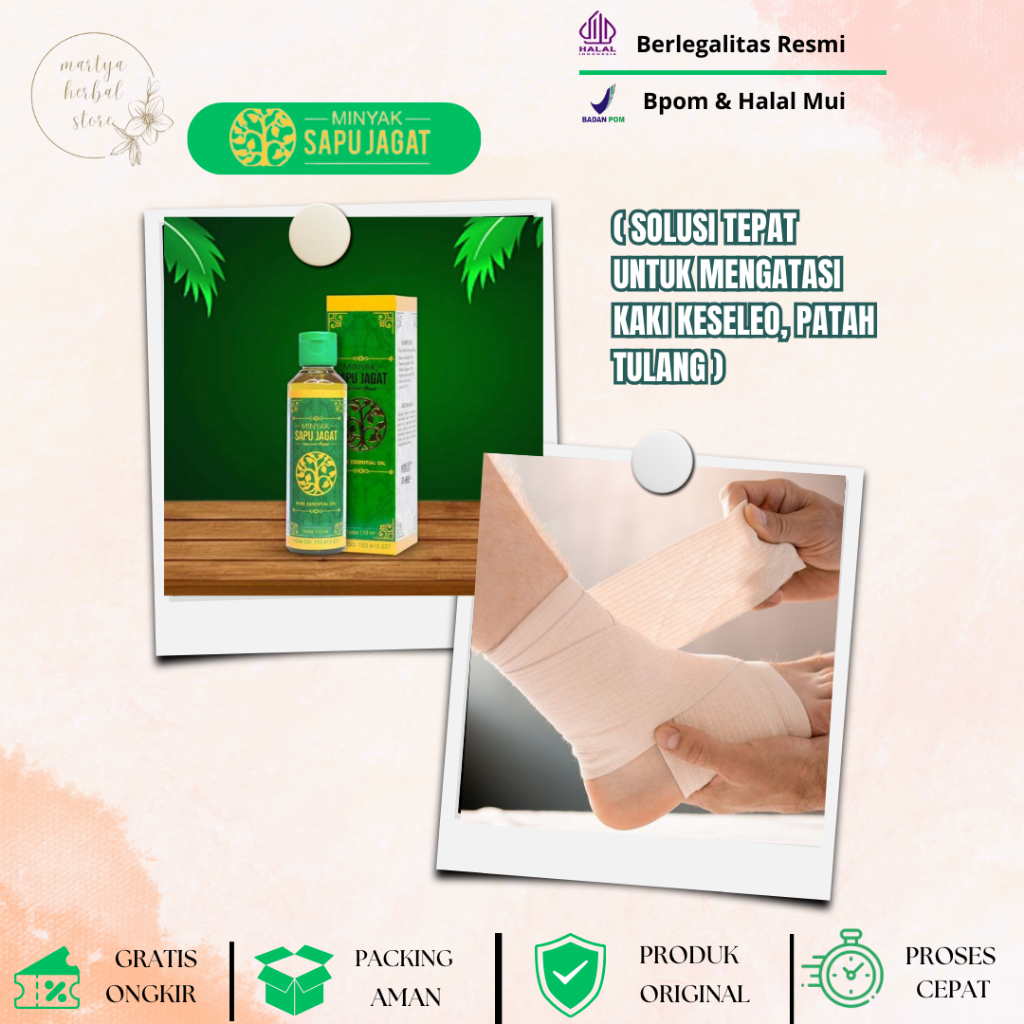 Minyak Sapu Jagat Minyak Pijat Minyak Oles Minyak Gosok Untuk Kaki Dan Tangan Keseleo, Untuk Patah T