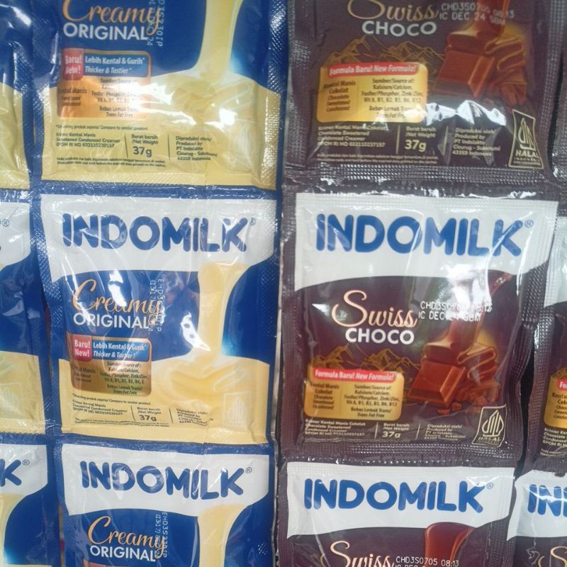 

Susu Indomilk Sachet 37 gr / Susu Kental Manis / Sweet Condensed Milk