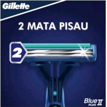 Cukuran Jenggot/Cukuran kumis merk Gillette Blue II original harga satuan