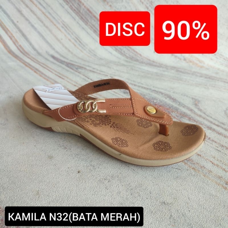 Sandal wedges wanita homyped/sandal homyped KamilaN31 KamilaN32 KamilaN33