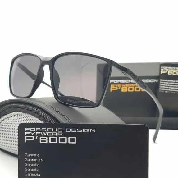 Kacamata Pria Porsche Design 5234 P5234 PD5234 Hitam Polarized cod