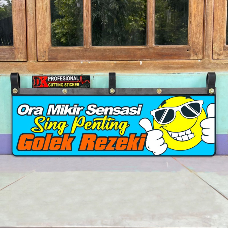 Karpet Kepet Karet Lumpur Variasi Bemper Belakang Truck Bus Travel L300 Grandmax New Carry Traga Pic