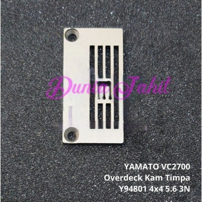 Y94801 YAMATO VC2700 4x4 5.6MM 3 Jarum Plat Mesin Jahit Overdeck Kam