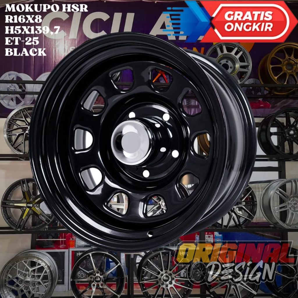 Velg Mobil Escudo , Vitara , Jimny , Katana , HSR Mokupo Ring 16 R16