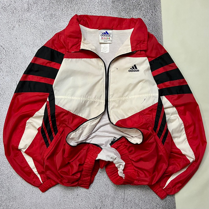 Jacket windbreaker vintage colourblock ADIDAS