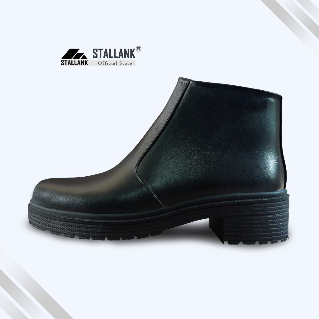 NEW STALLANK SEPATU BOOT PDH WANITA ASLI KULIT