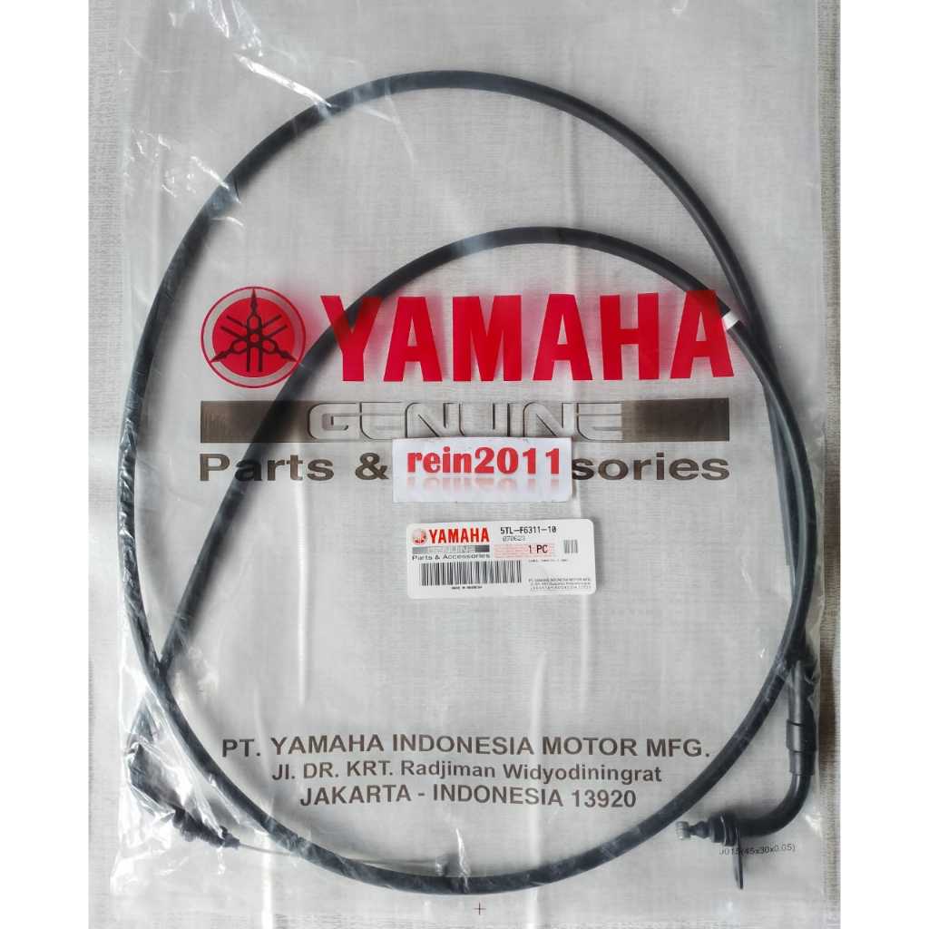 TALI KABEL GAS MIO LAMA MIO SPORTY ASLI ORI YAMAHA 5TL F6311 10