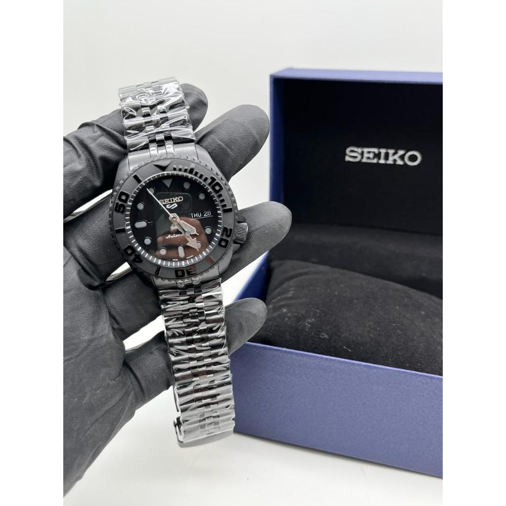 Seiko Mod Fullblack Jubilee NH35