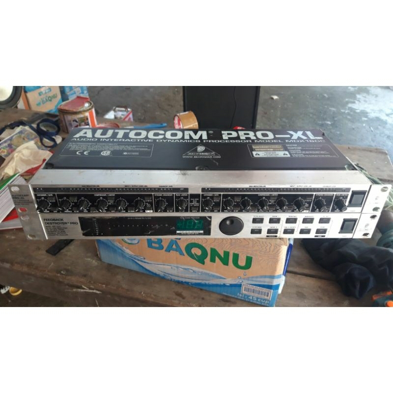 Autocom Pro XL mdx1600 Behringer | Kompres Vokal/Gate second normal siap pakai