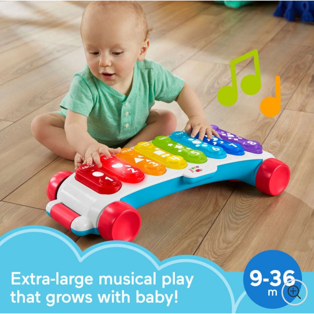 Fisher-Price HGM29 Giant Light-Up Xylophone Baby Learning Toy