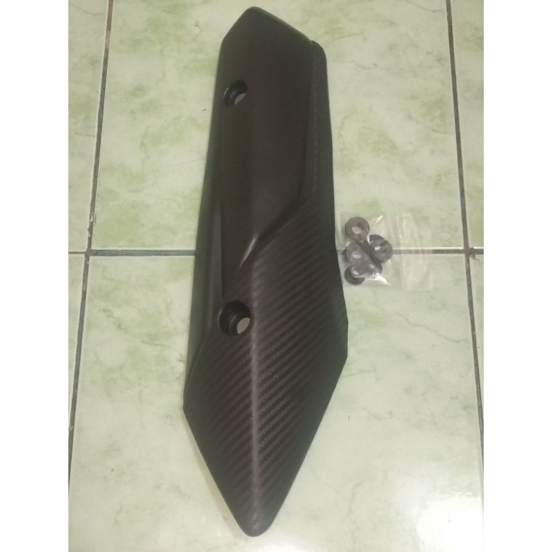 Tutup Knalpot Yamaha Mio M3 Soul Smile / Cover Knalpot Yamaha Mio M3 Soul Smile / Pelindung Knalpot 