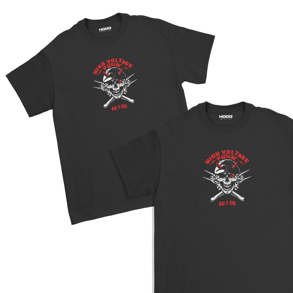 [ORI] Kaos ACDC High Voltage Reguler Fit Acdc t-shirt