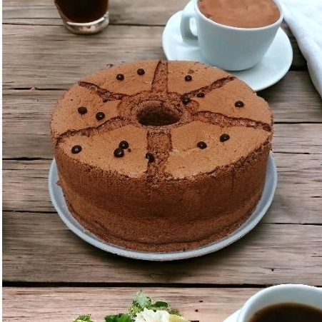 

Chiffon Cake Double Choco (coklat)