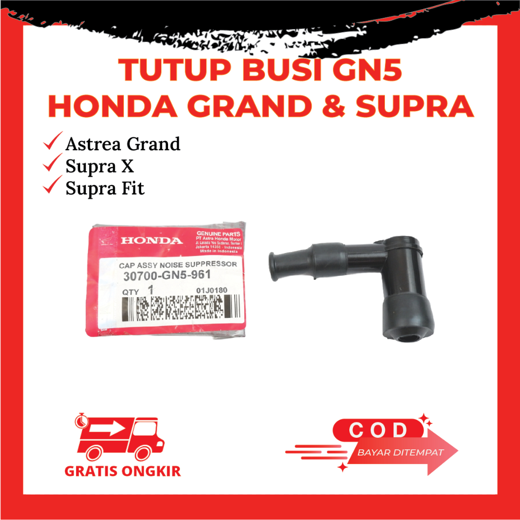 Tutup Busi Astrea Grand Supra X Supra Fit GN5 Cangklong Cop Busi Grand Supra X Fit Lama Original